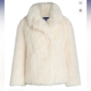 Scoop Women's Oversized Faux Fur Jacket